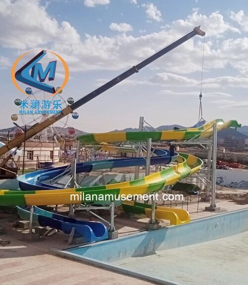 Water Park Equipment Project with Adult and Kids Attractions in Algeria