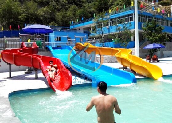 Giá tốt Công viên nước sử dụng thương mại Trượt cao 1,9m Chống tia cực tím cho gia đình trực tuyến