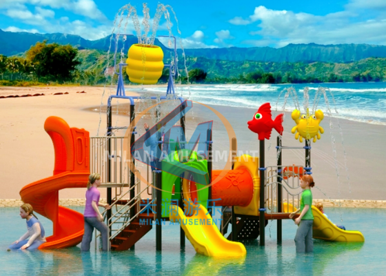 Guter Preis Kleiner Wasserspielplatz, lustig, 5x3,5 m, rutschfest für Freizeit Online