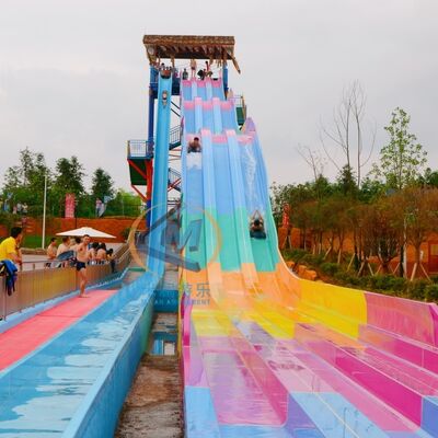 Buen precio Slide de agua de arco iris de FRP Slide de arco iris múltiple Larga vida útil para el parque acuático en línea