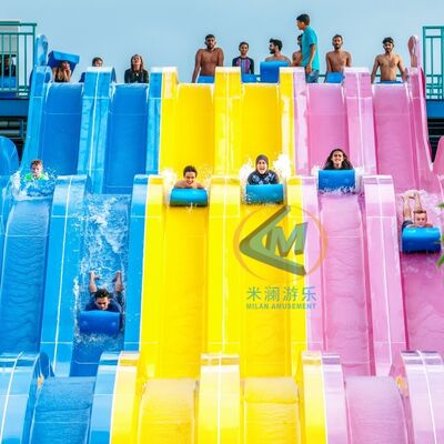Bom preço Parques aquáticos Fibra de vidro Slide aquático com aço galvanizado a quente on-line