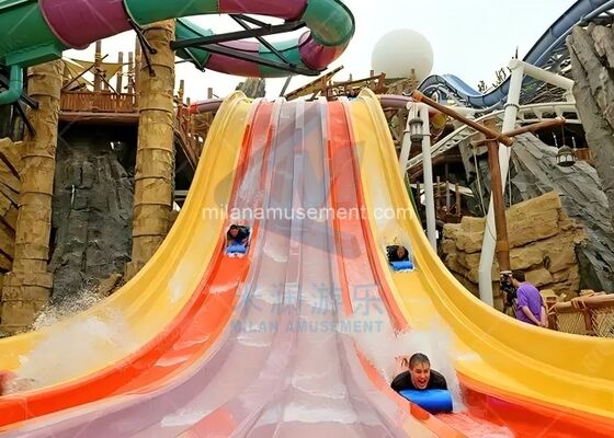 Good price Colorful Race Water Slide High Speed Slide For Commercial online