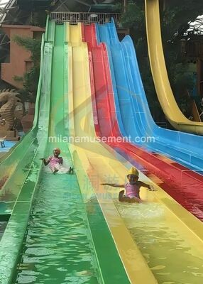 Good price Funny Racer Water Slide FRP Material With  Multiple Color Slide online