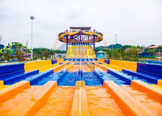 ราคาดี อินเตอร์เอคทีฟและตลก Rainbow สไลด์การแข่งขันน้ําสําหรับกลางแจ้ง ออนไลน์