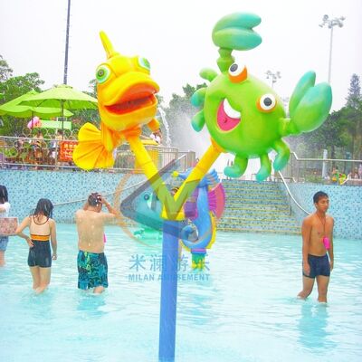 ราคาดี สวนสนุก Kids Splash Pad Commercial Splash Pad การออกแบบนวนิยายสำหรับครอบครัว ออนไลน์