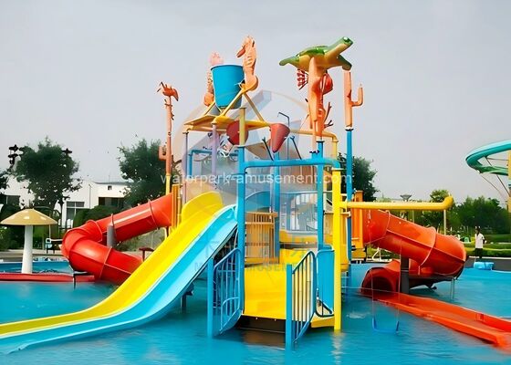 Good price Small Interactive Watet House For Water Park Equipment online
