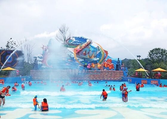Harga bagus Low Noise Wave Pool Machine 6-8 Jenis Wave Untuk Taman Hiburan Luar Ruangan on line