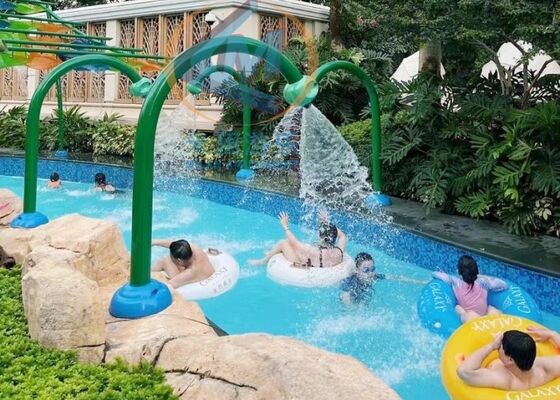 Bon prix Rivière de loisirs pour parc aquatique commercial, 70m de long, simple tube, avec pompe de poussée de 30 kW en ligne