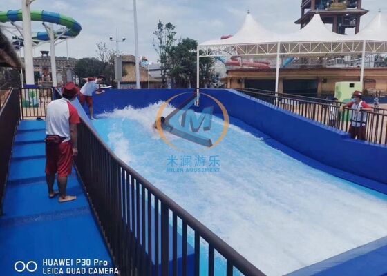 Harga bagus Kolam renang gelombang tetap 19x6m Menarik untuk orang dewasa Remaja on line