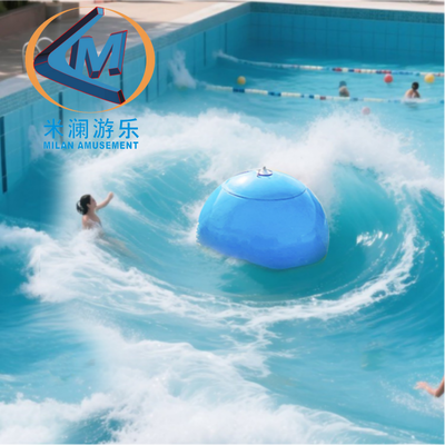 Bon prix Équipement de fabrication de vagues de surface piscine en fibre de verre boule de vagues en ligne
