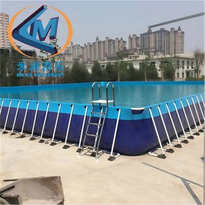 Good price Portable Water Park Outdoor PVC Amusement Park Pool With Frame online