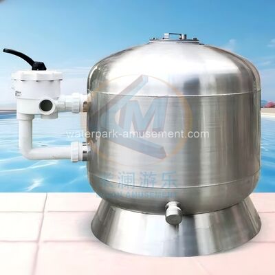 Bom preço Flanco lateral de aço inoxidável Filtro de areia Tratamento de água e piscina de limpeza on-line