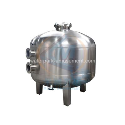 Good price 304 Stainless Steel Sand Filter Side Outlet Water Treatment For Swimming Pool online