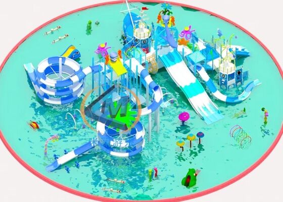 Good price Colorful Water Play Pool Proposal Big Comprehensive With Oval Round Pool online