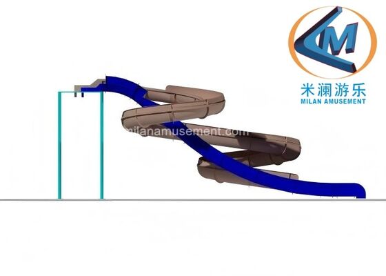 Quality Funny Body Water Slide Swimming Pool With Water Slide factory