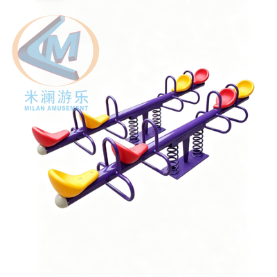 Good price Multi-Rider Interactive Seesaw – Non-Powered Outdoor Playground Equipment for Group Fun online