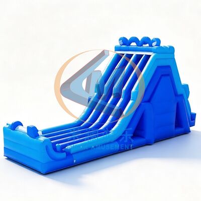 Good price Eco-Friendly Giant Inflatable Water Slide – Classic Color Multi-Lane Slides with CE Certification online