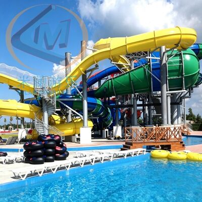 Good price CE Certified Rattlesnake Water Slide & Complete Water Park Design – Full Turnkey Solution with Accessories online